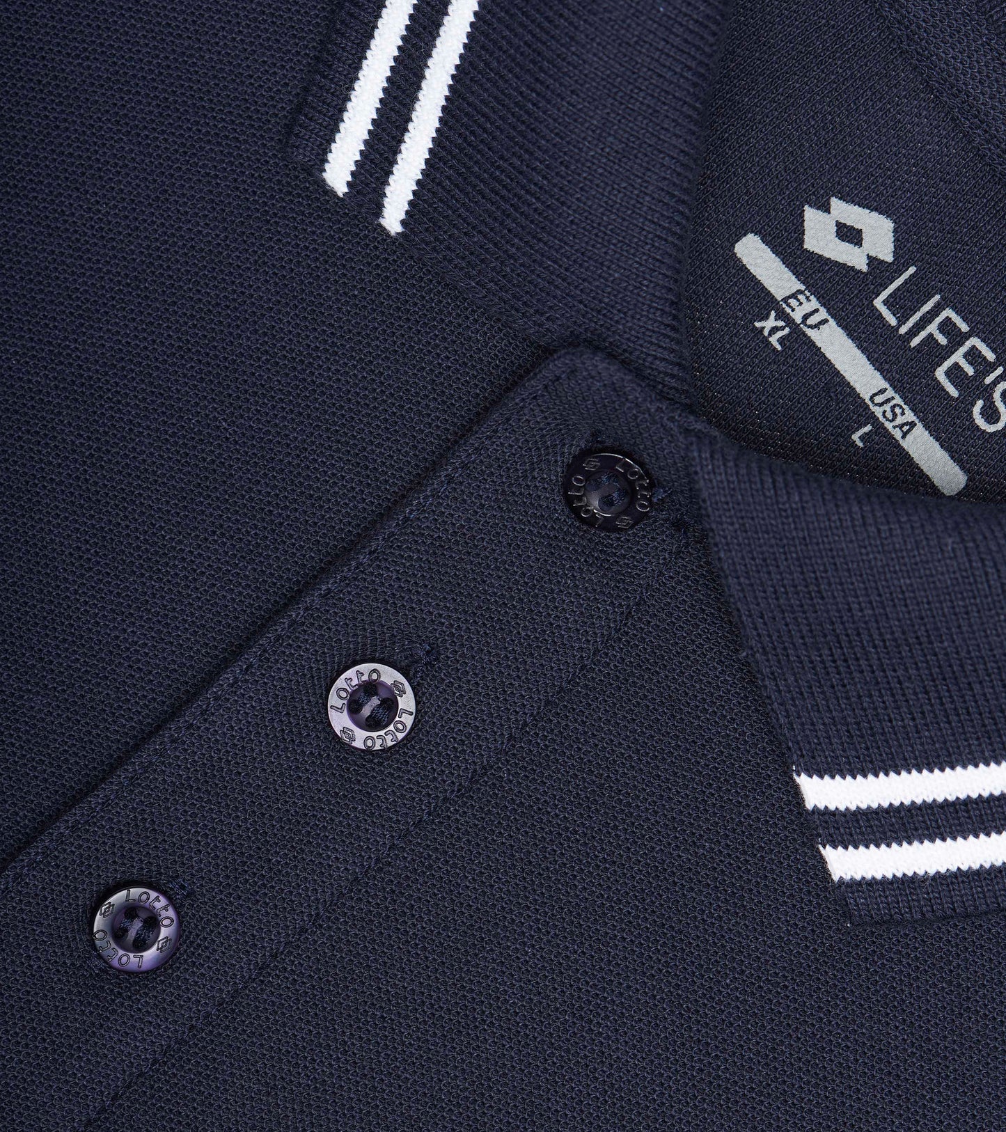 Чоловіче поло з довгим рукавом Lotto POLO CLASSICA LS